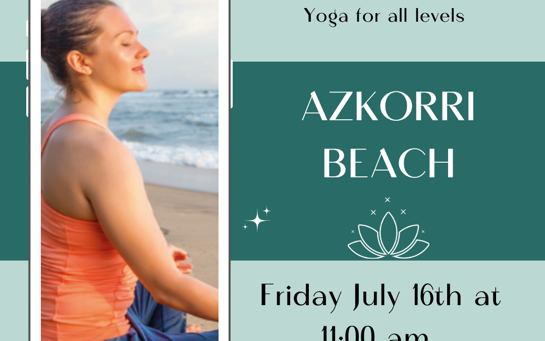 Yoga and Meditation at Azkorri Beach July 16th