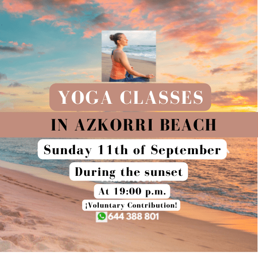 Yoga in Azkorri Beach August 11th
